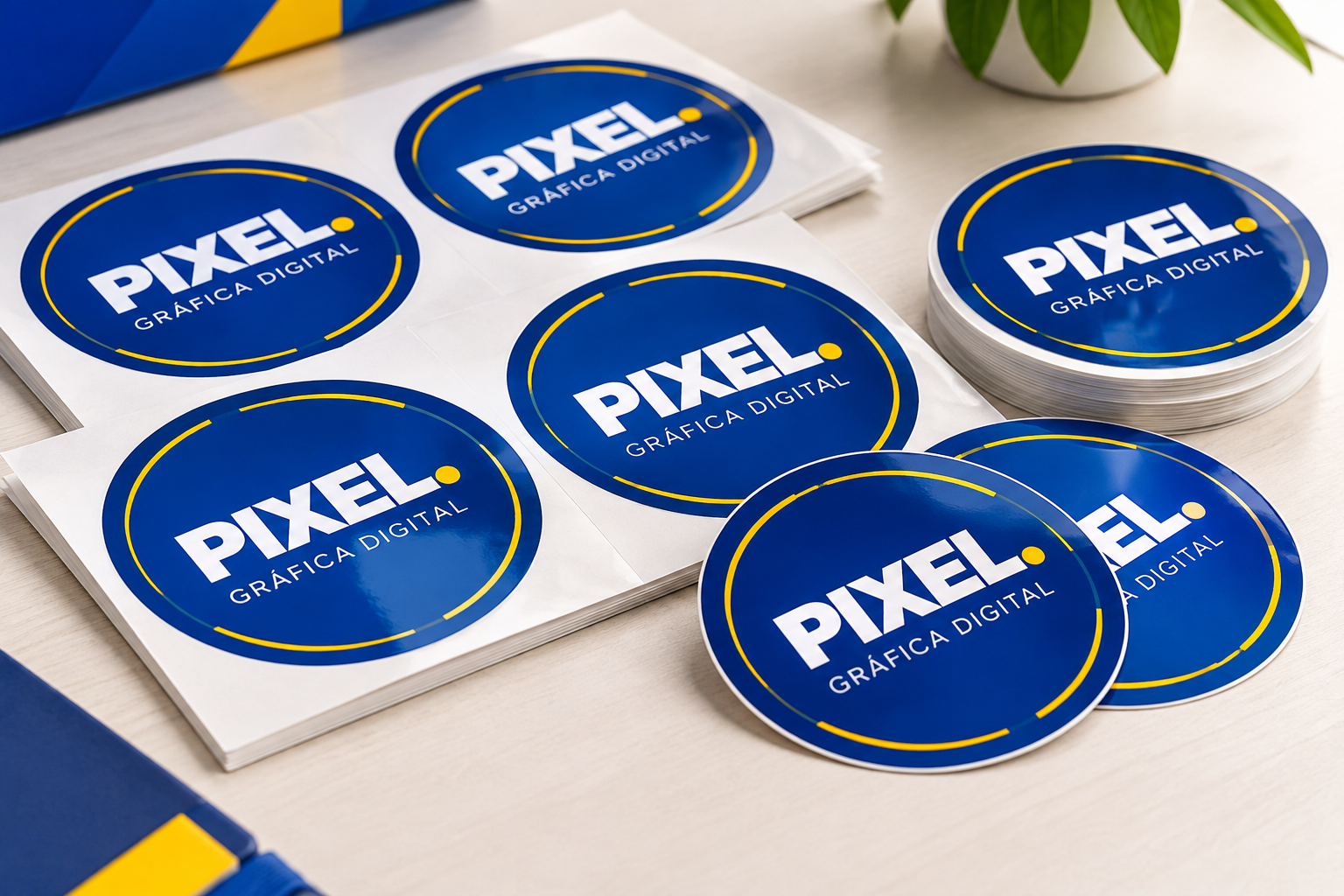 Adesivos personalizados Pixel Gráfica Digital