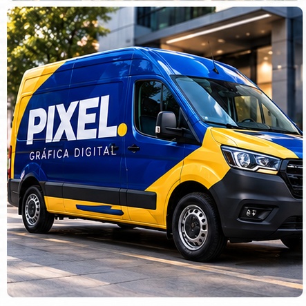Veículo personalizado Pixel Digital